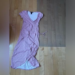 Rebel Sugar Long Pink Floral Dress (NEED GONE)